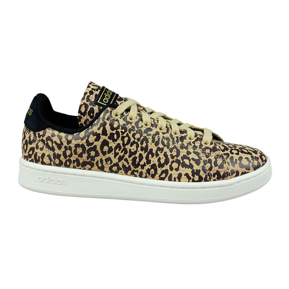 tênis infantil adidas advantage leopard