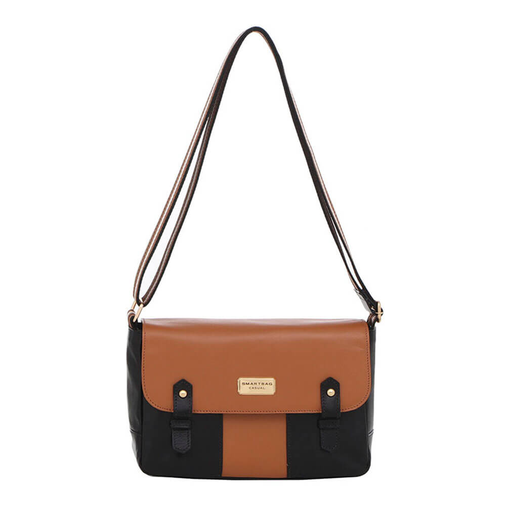 brandon small saffiano leather shoulder bolsa